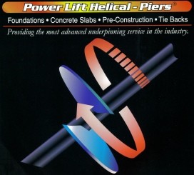 Powerlift Helical Piers Processes Used in Foundation Repair